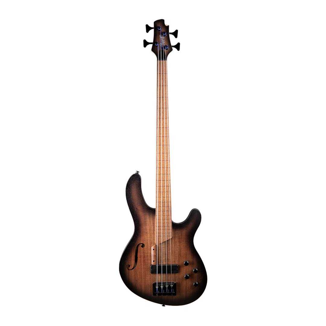 Cort B4FL MHPZ Fretless Bass Guitar